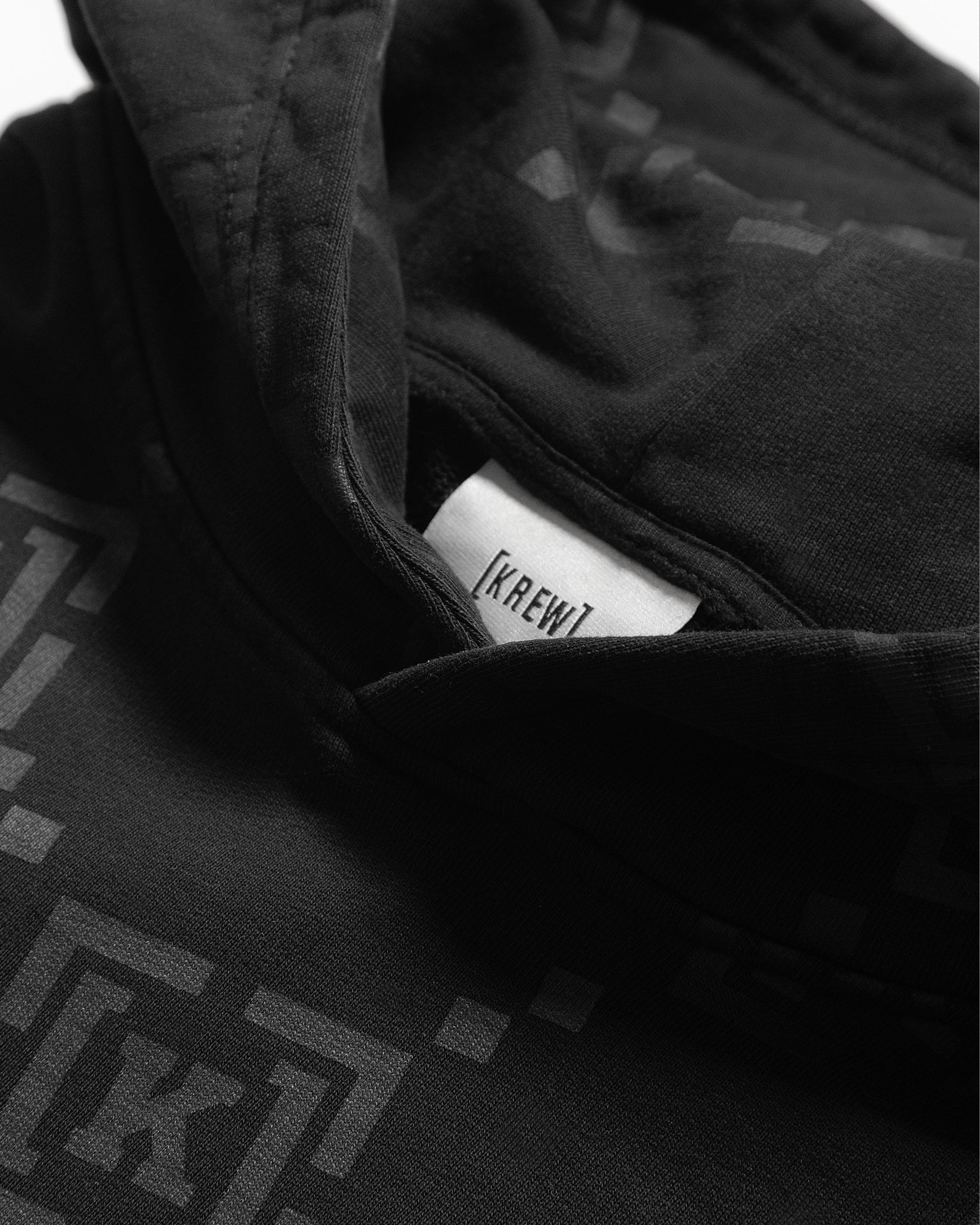 REPEAT HOODIE - WASHED BLACK - Image 3