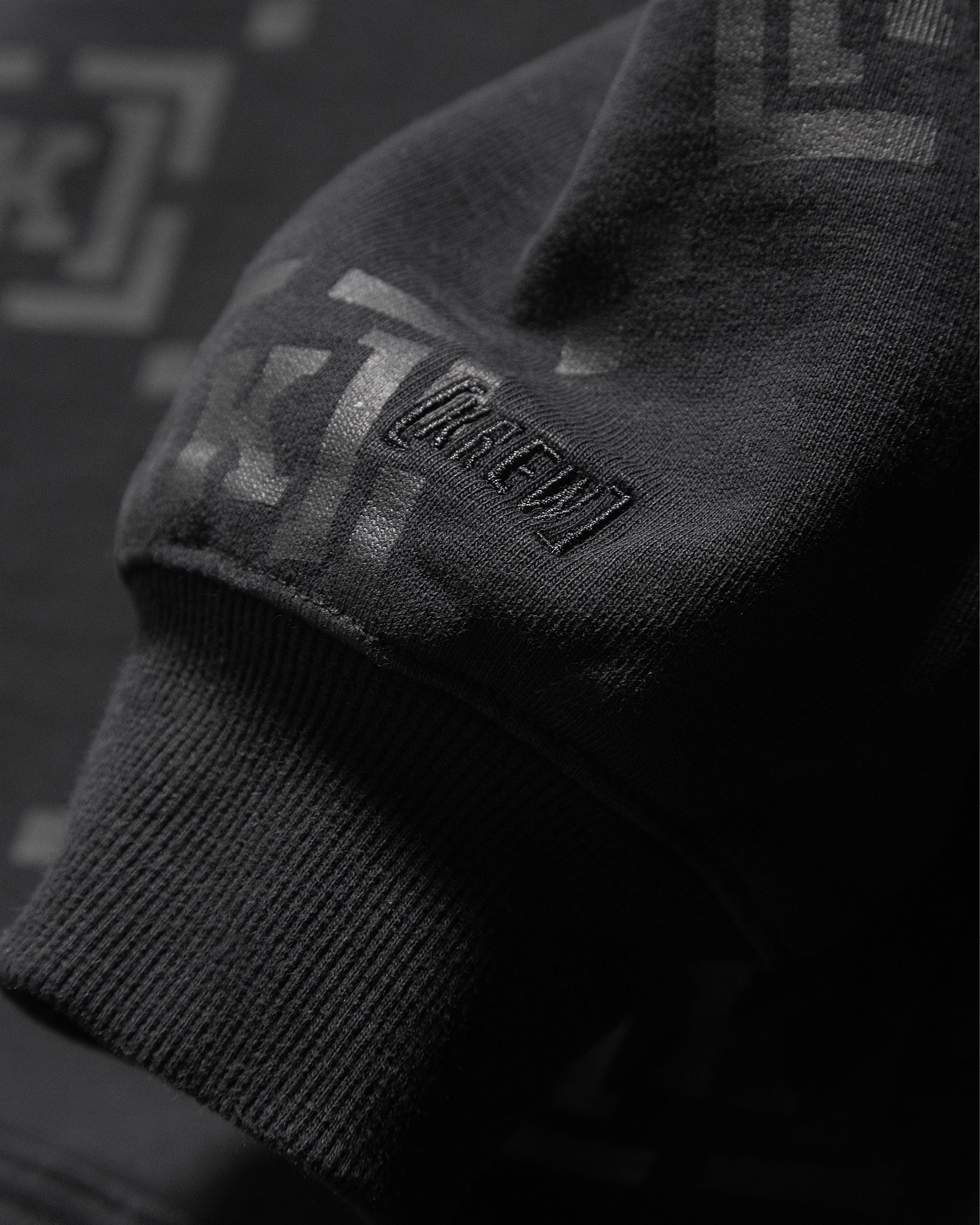 REPEAT HOODIE - WASHED BLACK - Image 4