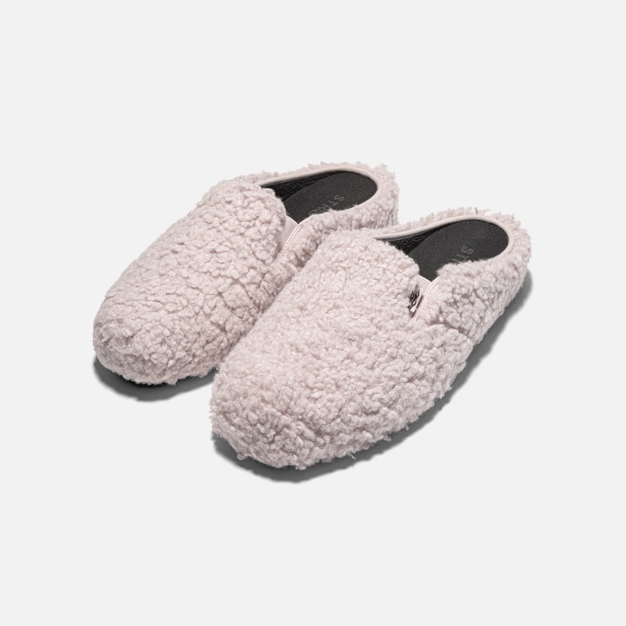 VENTURA MULE - FURRY DUSTY PINK - Image 3